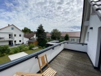 Neuwertiges, helles Apartment mit großzügiger Dachterrasse + Blick ins Grüne im Münchner Osten! - Terrasse