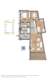 Exklusives Angebot:Neuwertige edle 3,5 Zi. Wohnung-SW-Balkon+Blick ins Grüne in Bestlage Obermenzing - Grundriss